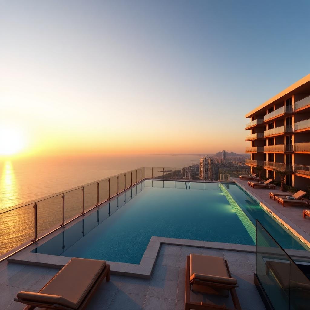 Rooftop Infinity Pool