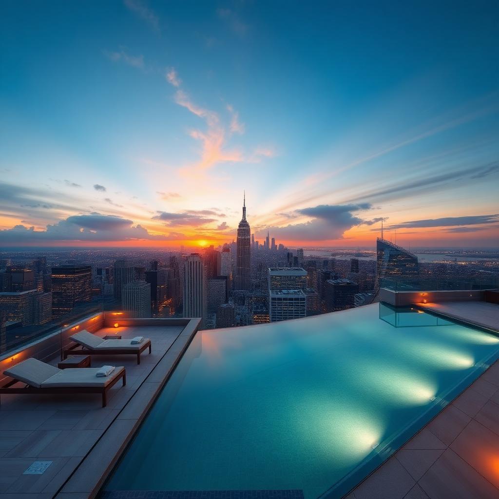 Rooftop Infinity Pool
